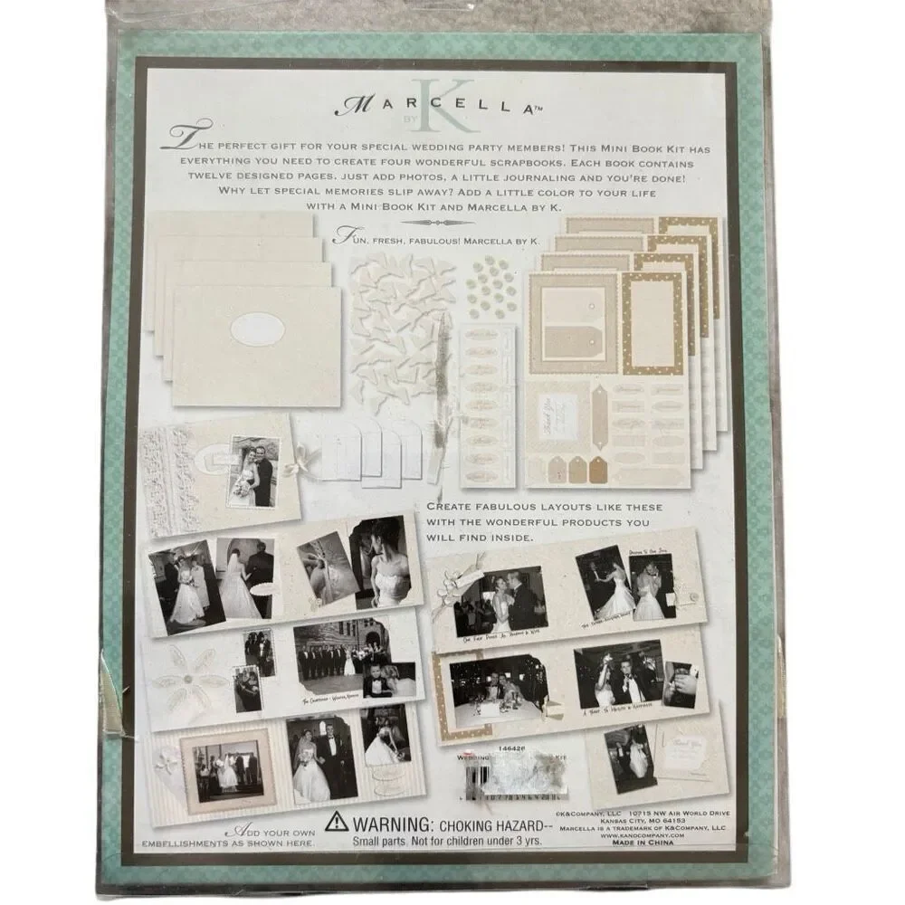 Marcella K Wedding Party Mini Book Kit *New*